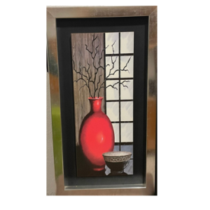 Quadro Jarra Vermelha