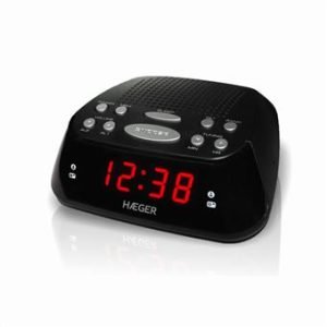 Rádio/Relógio HAEGER RA-06B-005B