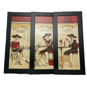 Quadros senhora café