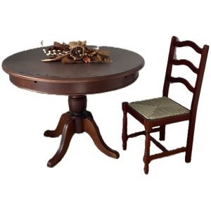 Mesa e cadeira